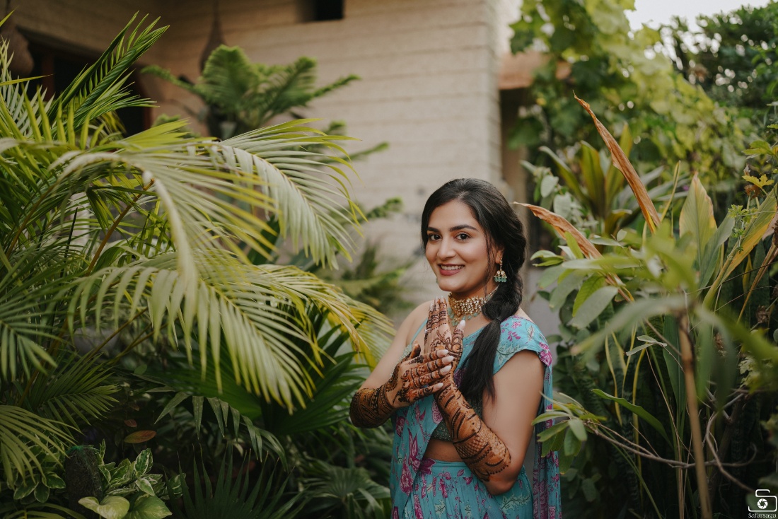 Himani Sharma — Mehndi Shoot in Chandigarh — Safarsaga Films - Safarsaga  films - Medium